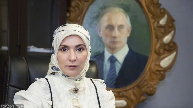 رقیب پوتین این زن مسلمان است(3 عکس)