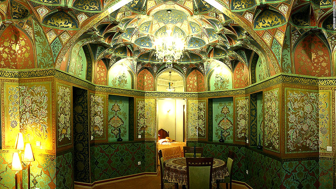 12 عکس از هتل عباسی که سی ان ان منتشر کرد