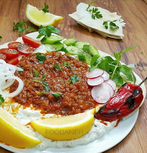 علی نازیک یا الی نازیک غذای ترکیه ای