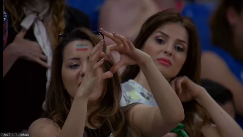 عکس های تماشاچیان لیگ جهانی والیبال که از تلویزیون ندیدید