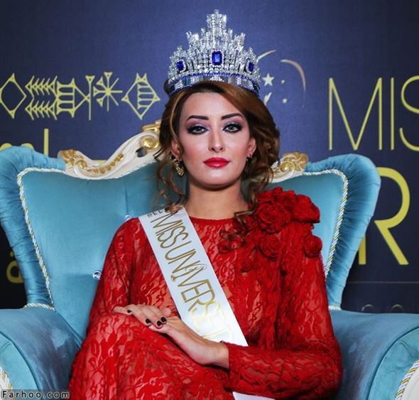 9 عکس از ساره عیدان Sarah Idan ملکه زیبایی جنجالی عراق