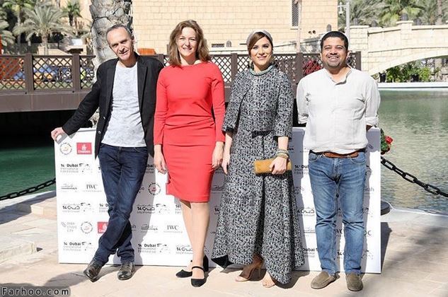 تیپ سحر دولتشاهی در جشنواره فیلم دبی