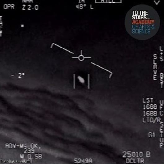 رهگیری یوفو توسط جنگنده اف 18 در آسمان+فیلم و عکس