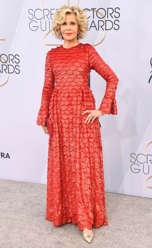 مدل لباس ستارگان هالیوودی در مراسم SAG Awards 2019