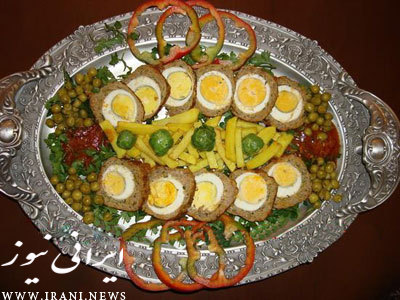 طرز تهیه رول گوشت به سبک ایرانی