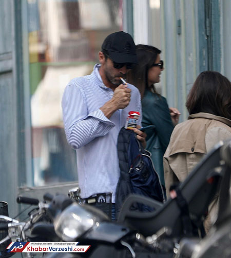 بوفون در حال سیگار کشیدن+عکس