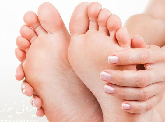 درمان داغی کف پا به روش سنتی