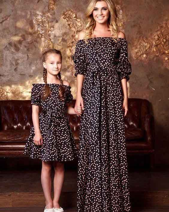 ست لباس مادر و دختر مجلسی