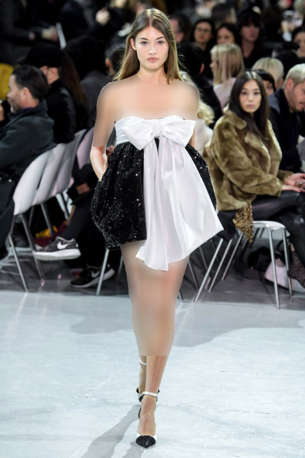مدل لباس پولکی مشکی دخترانه 2019