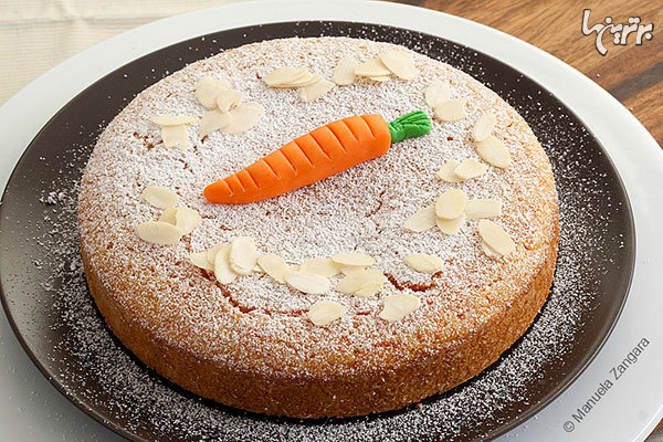 کیک هویج ایتالیایی با کرم ماسکارپونه