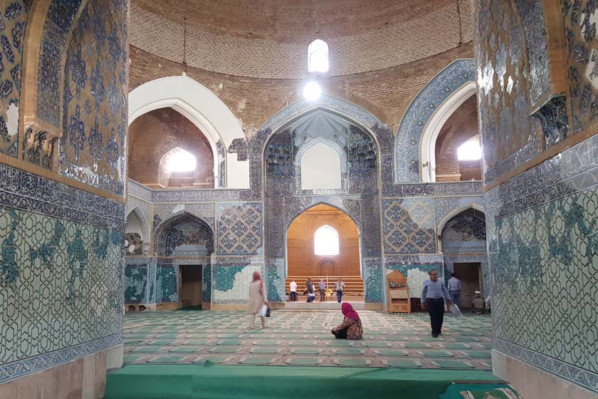 مسجد کبود تبریز ، فیروزه دنیای اسلام