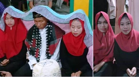 ازدواج همزمان با دو دختر در اندونزی