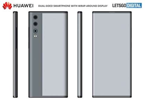 ابداع گوشی جدید از شرکت هوآوی با صفحه نمایش دو طرفه بسیار زیبا