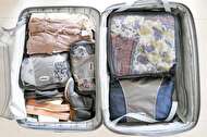 ترفندهای بستن چمدان برای کاهش حجم لباسها